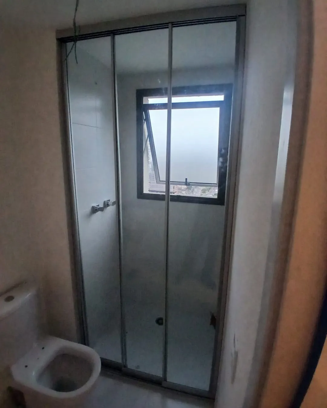 Projeto de box de vidro para banheiro